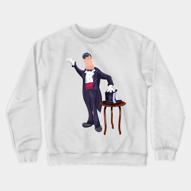 Magician Crewneck Sweatshirt by nickemporium1